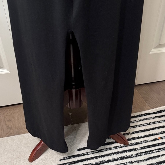 Eddie Bauer Black Sleeveless Tank Maxi Dress EUC❤️Wear with a Jacket & boots - Picture 9 of 9